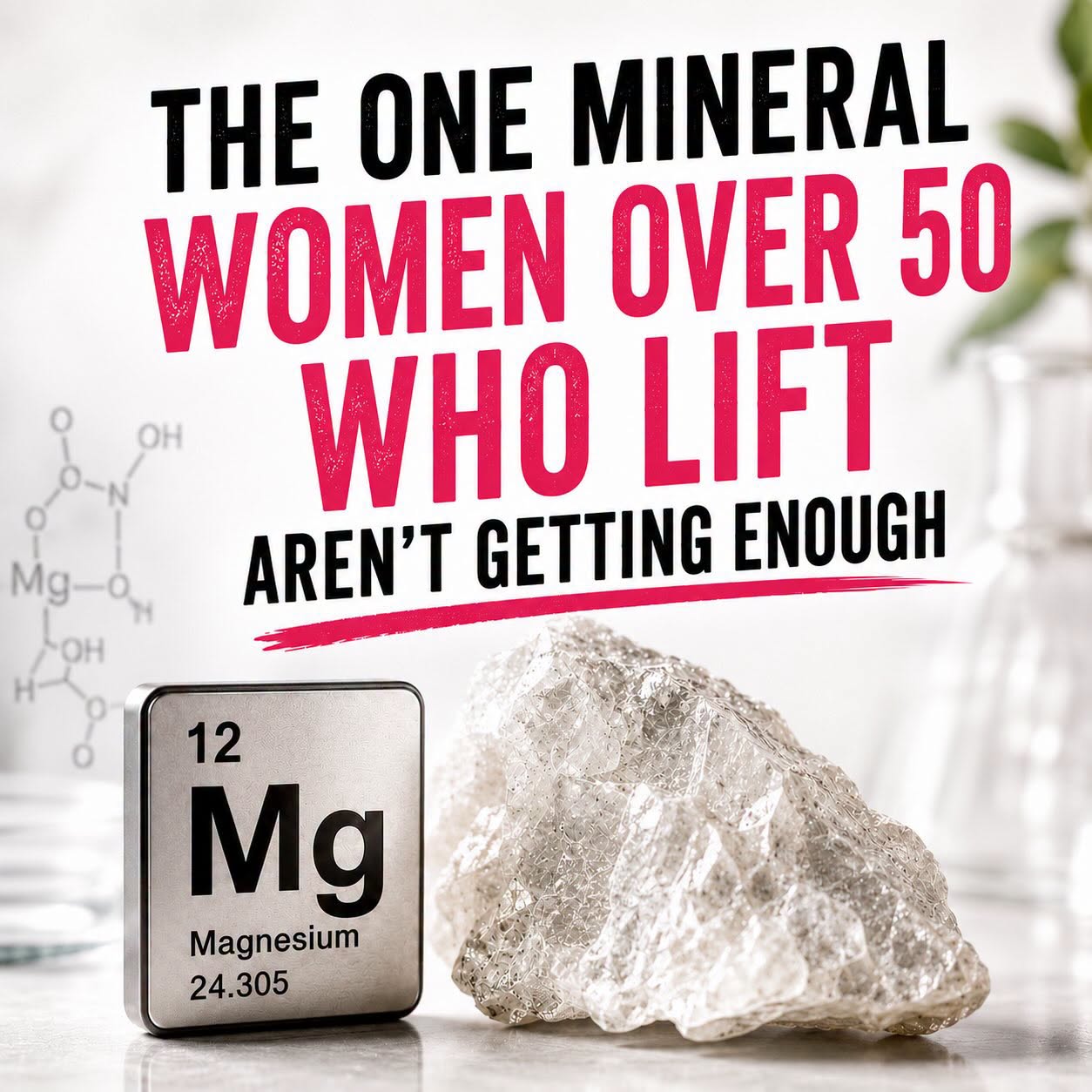 The One Mineral Women Over 50 Who Lift Aren't Getting Enough Of