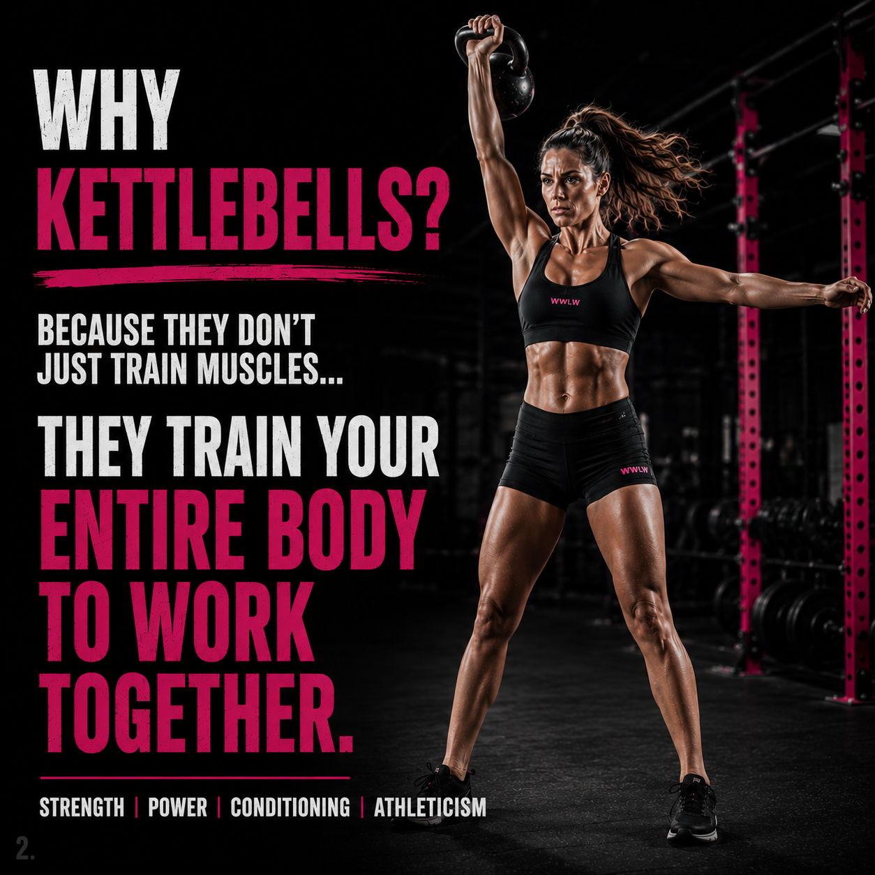 Why Kettlebells? Because they don't just train muscles, they train your entire body to work together