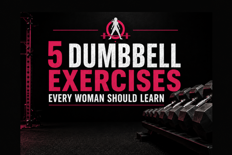 5 Dumbbell Exercises Every Woman Should Know