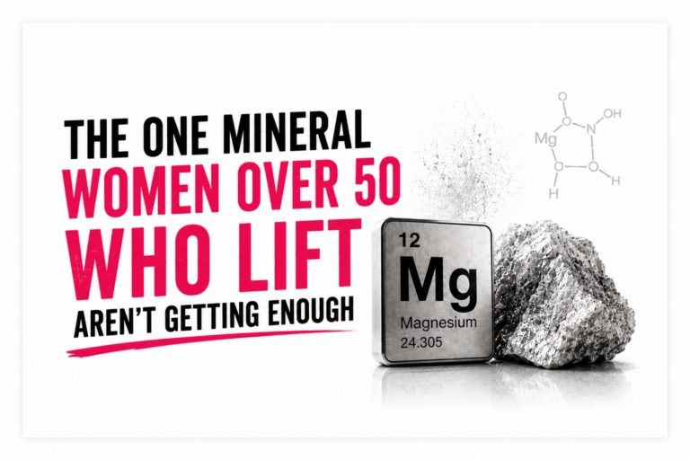 The ONE Mineral Women 50+ Who Lift Aren’t Getting Enough Of