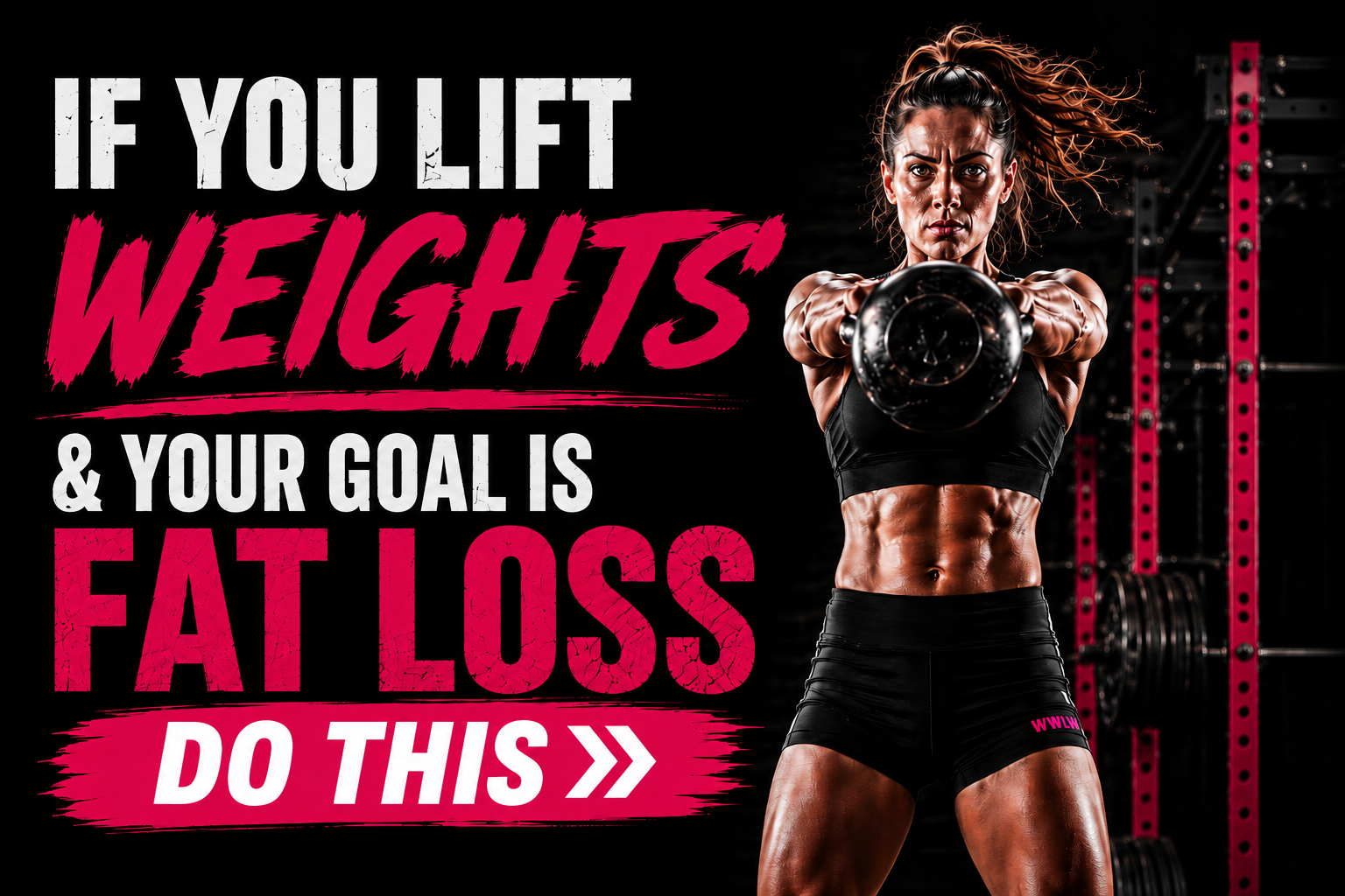 If You Lift Weights & Your Goal Is Fat Loss Do This