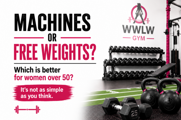 Machines vs. Free Weights? Which Is Better For Women Over 50?