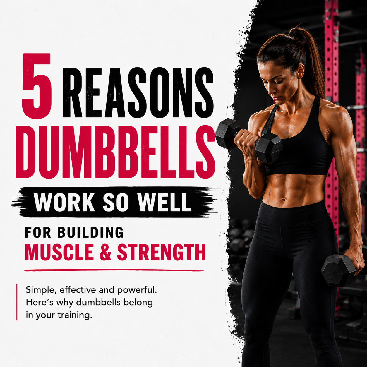 5 Reasons Dumbbells Work So Well For Building Muscle & Strength
