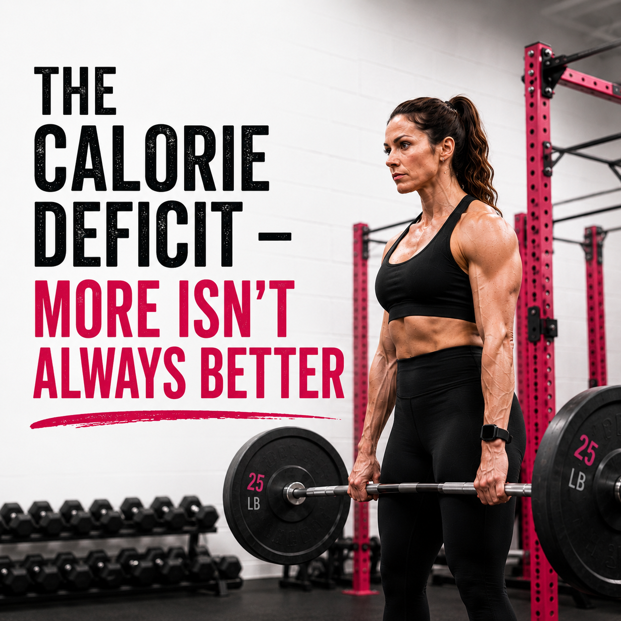 The Calorie Deficit — More Isn't Always Better