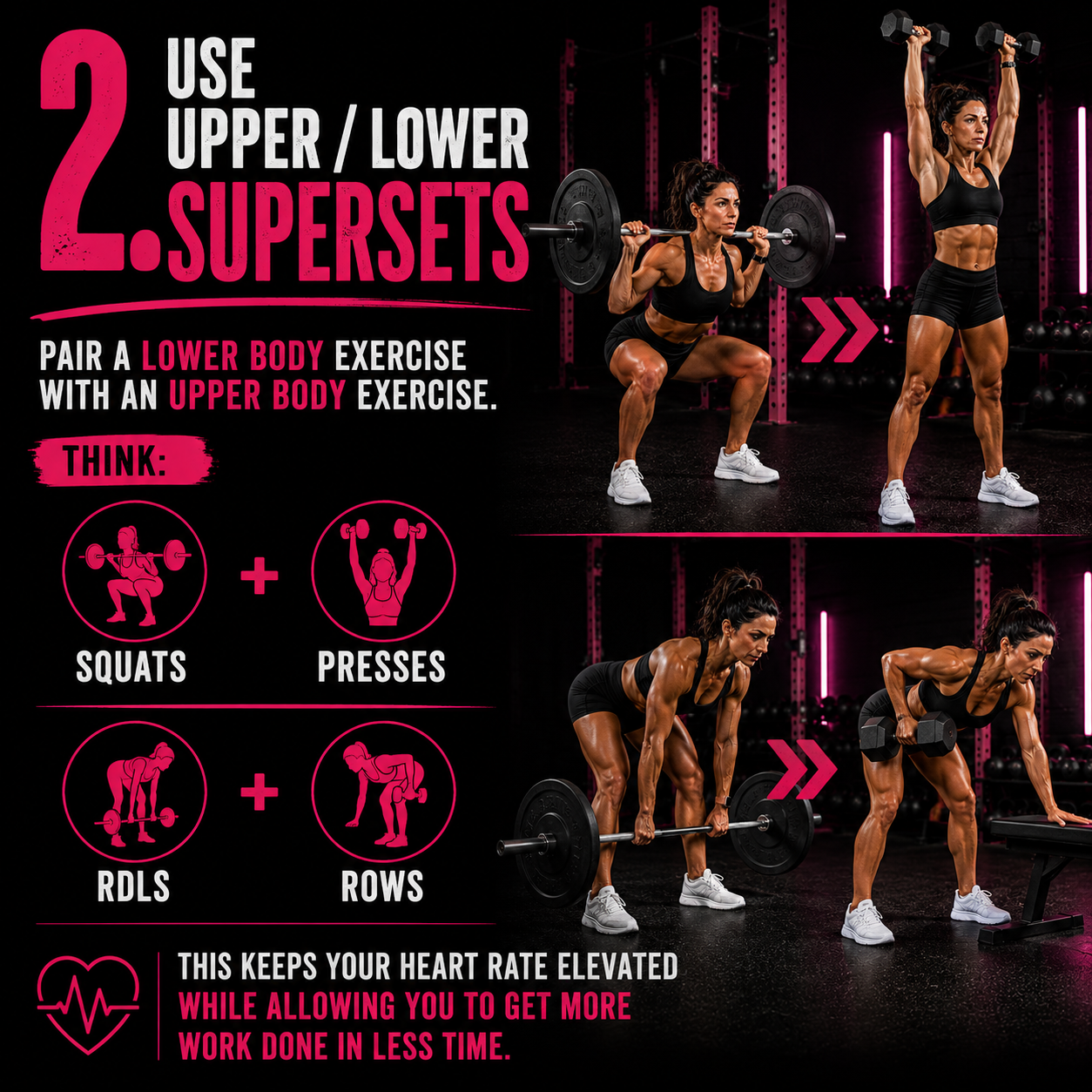 Tip 2: Use Upper/Lower Supersets