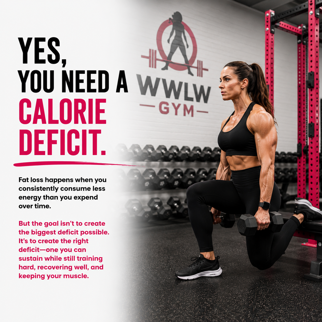 Yes, You Need A Calorie Deficit