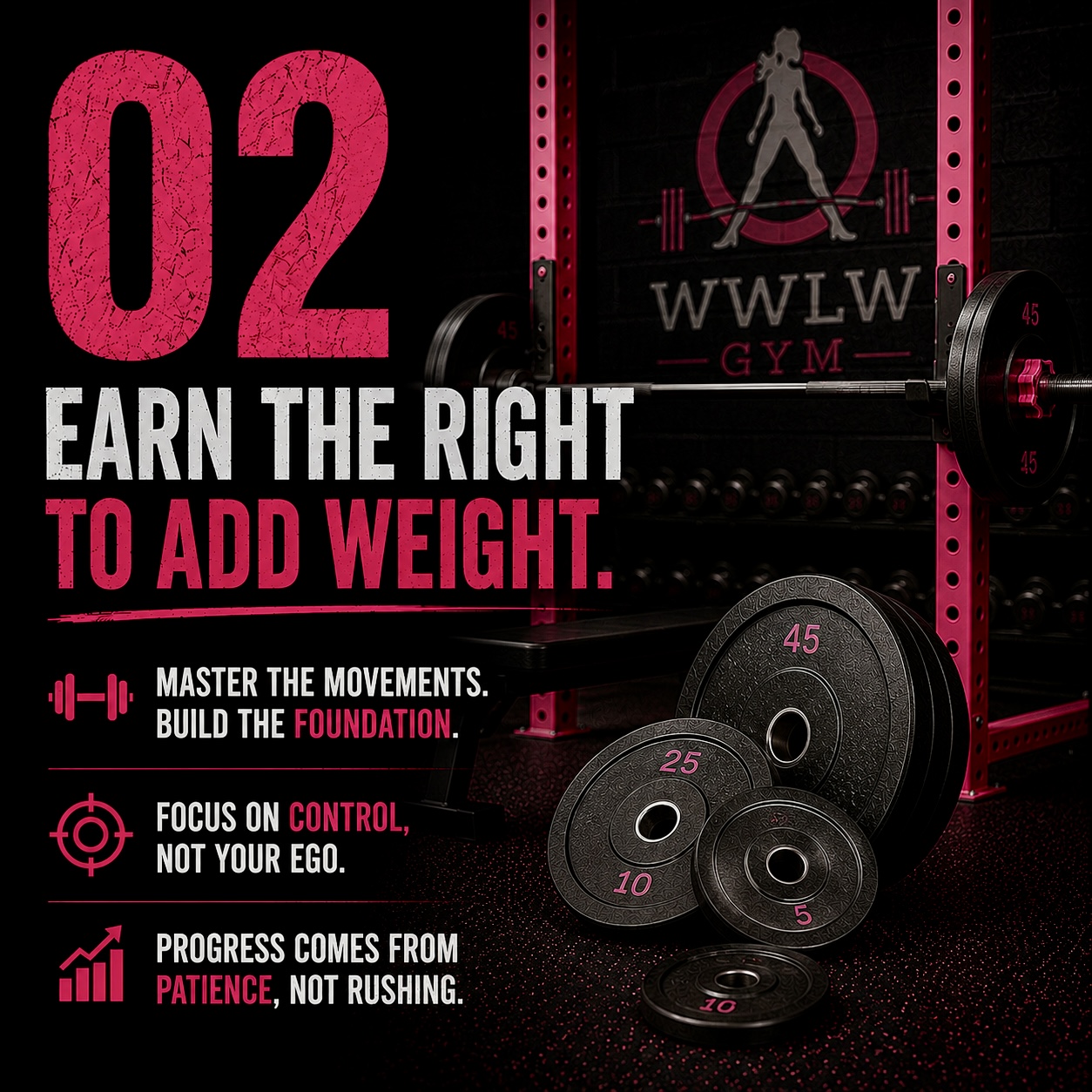 Earn The Right To Add Weight