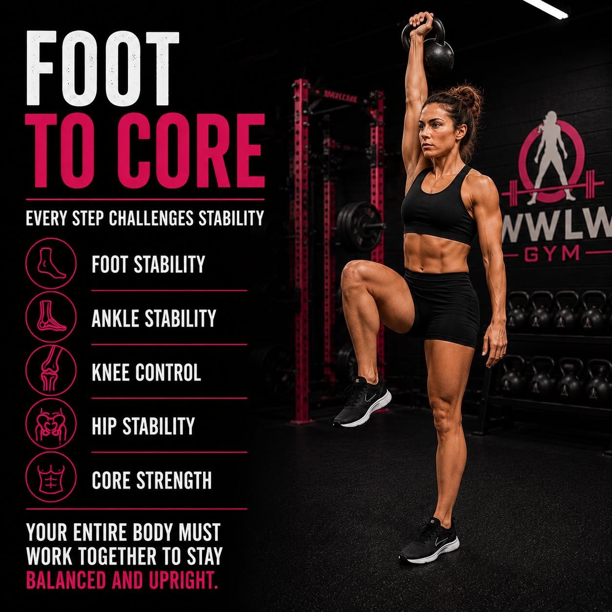 Foot To Core - Every Step Challenges Stability