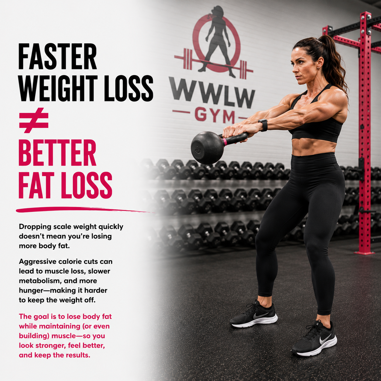 Faster Weight Loss ≠ Better Fat Loss
