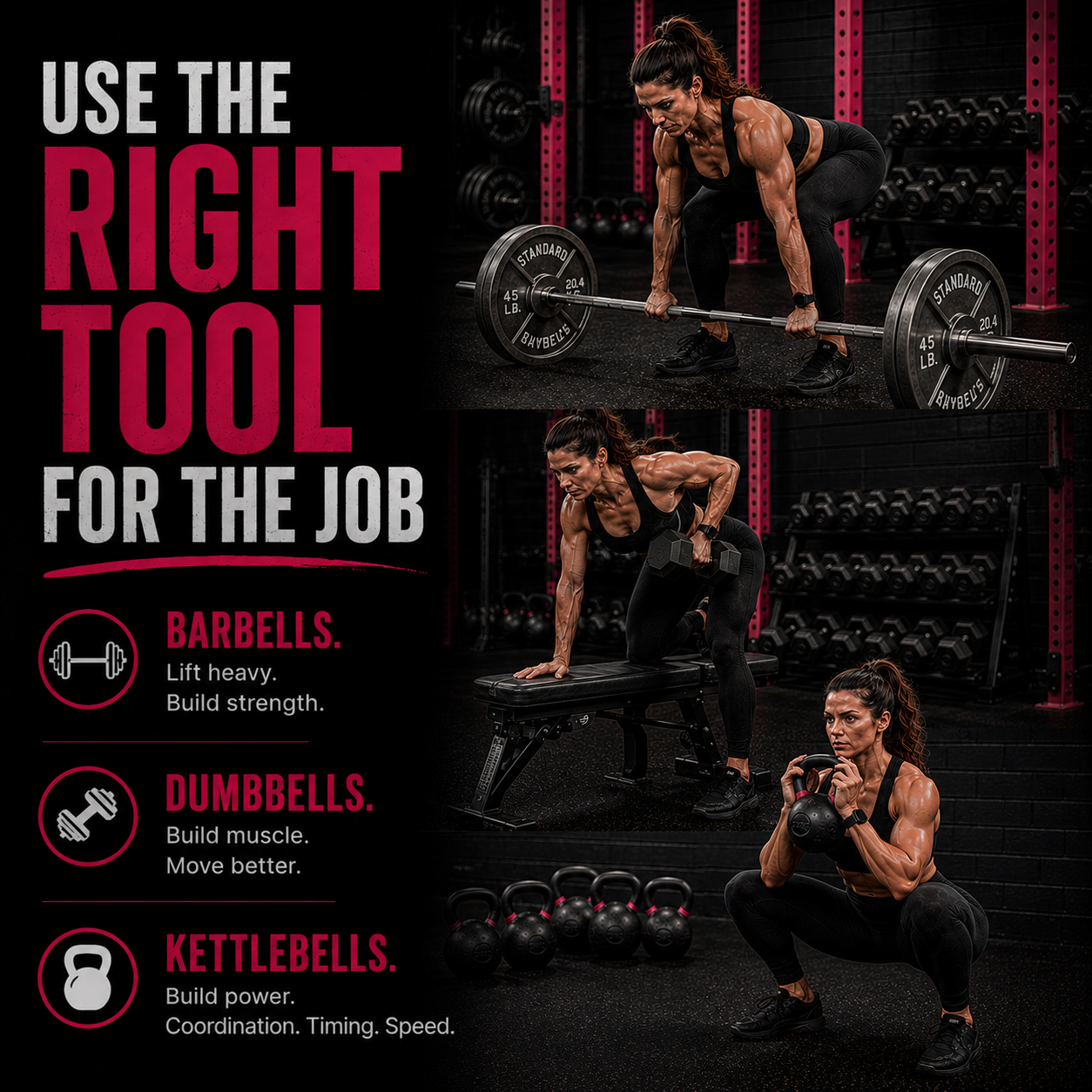 Use The Right Tool For The Job