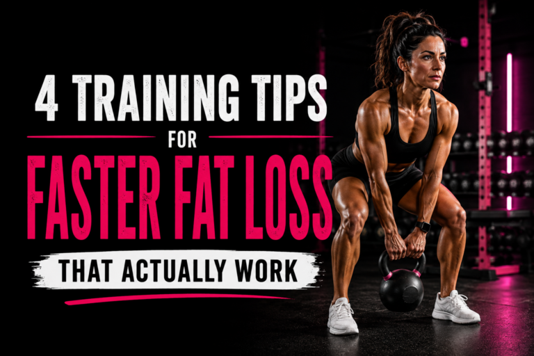 4 Training Tips For Faster Fat Loss That Actually Work