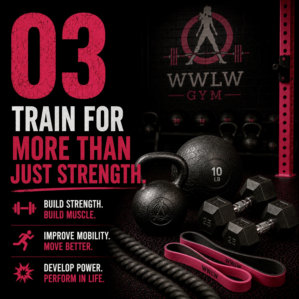 Train For More Than Just Strength