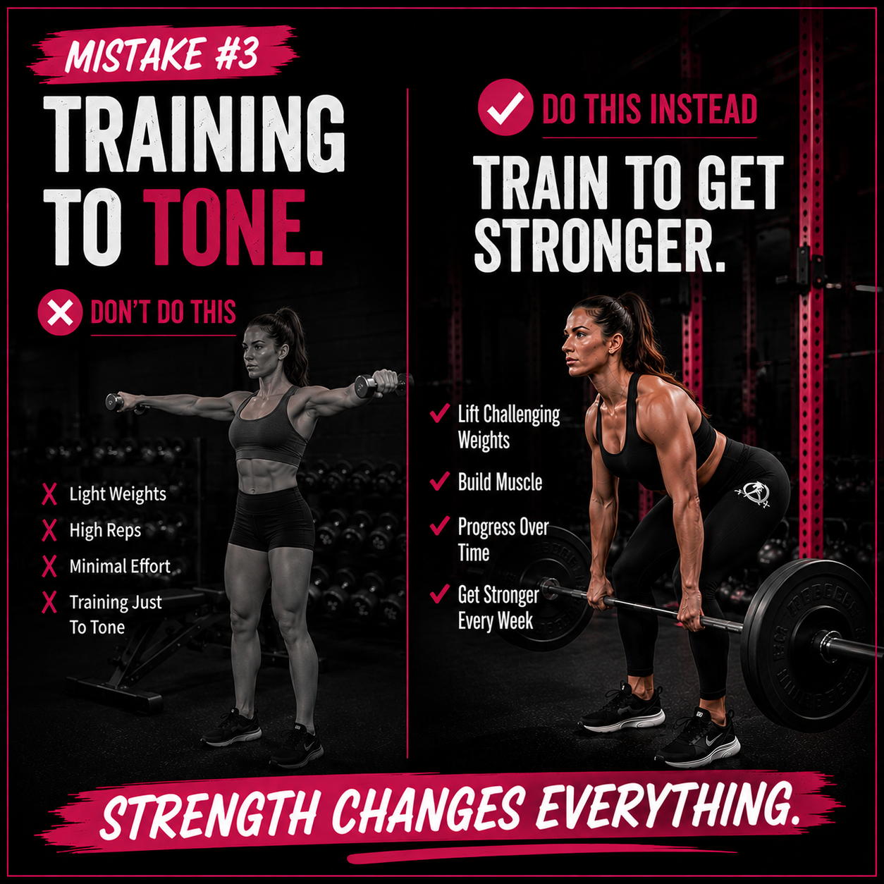 Mistake 3 - Training To Tone