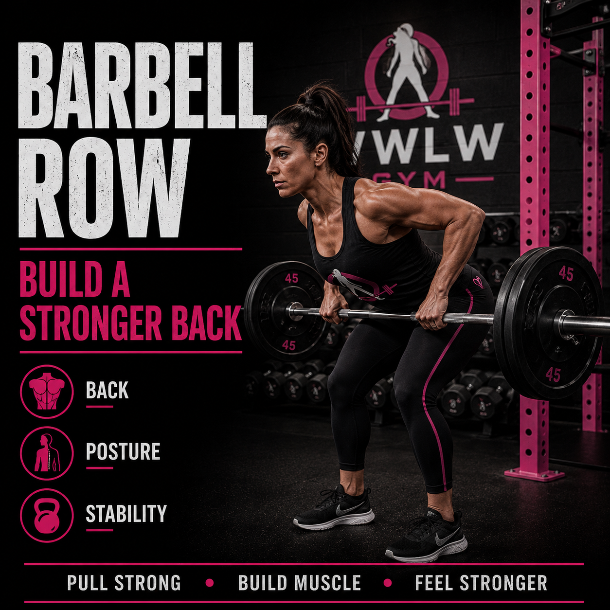 Barbell Row - Build A Stronger Back