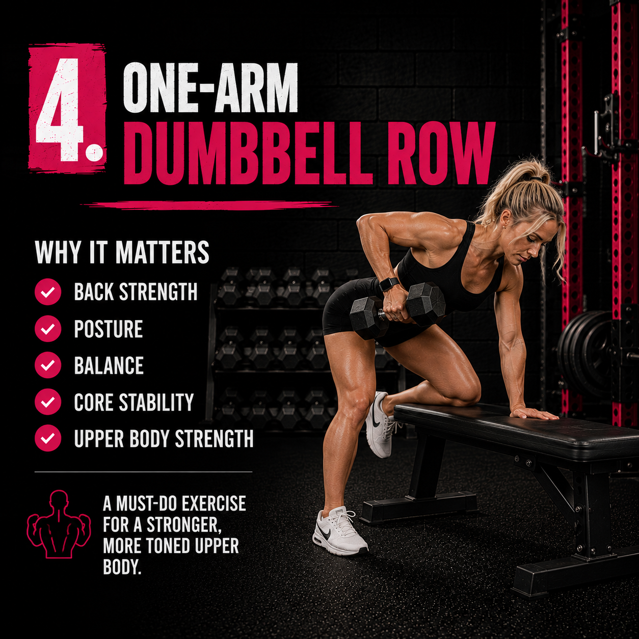 One-Arm Dumbbell Row
