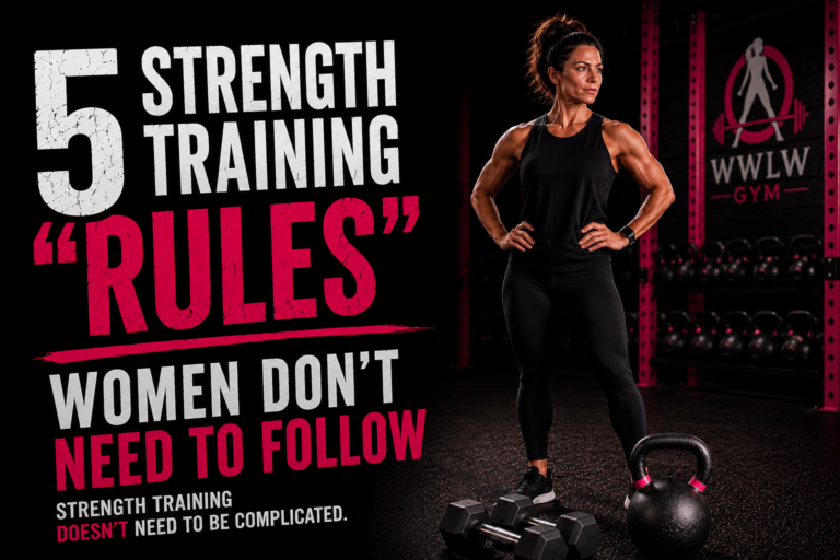 5 STRENGTH TRAINING “RULES” WOMEN DON’T NEED TO FOLLOW