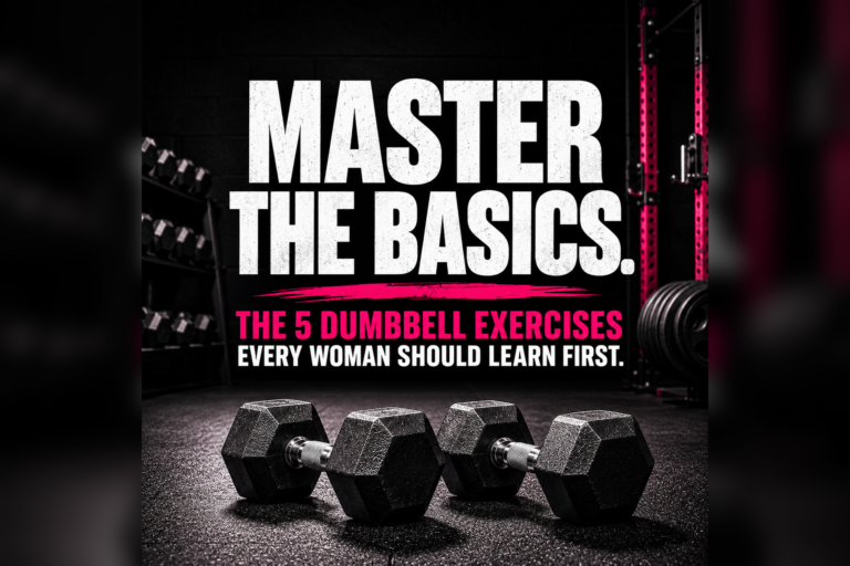 Master The Basics – The Top 5 Dumbbell Exercises Every Woman Should Learn First