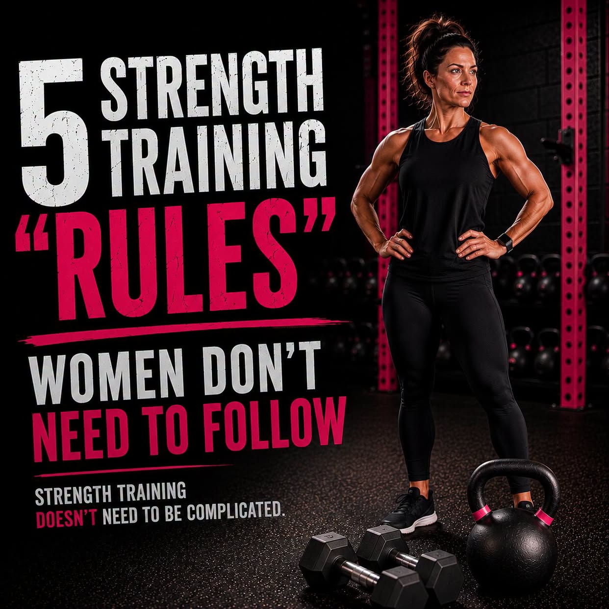 5 Strength Training Rules Women Don't Need To Follow