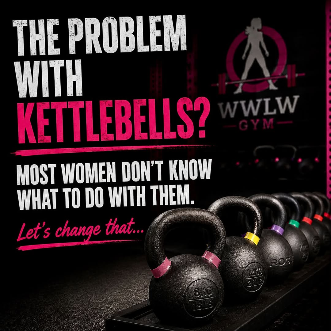 The Problem With Kettlebells? Most Women Don't Know What To Do With Them. Let's Change That.