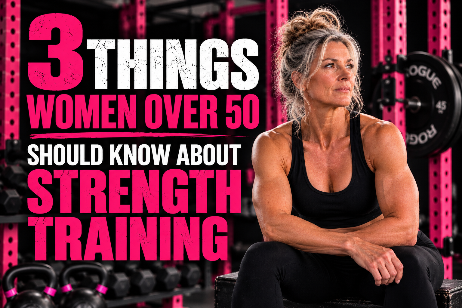 3 Things Women Over 50 Should Know About Strength Training